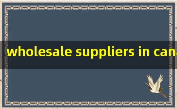  wholesale suppliers in canada